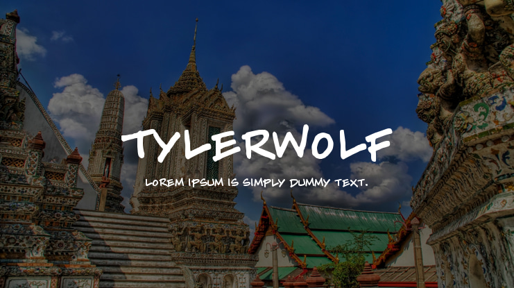 Tylerwolf Font