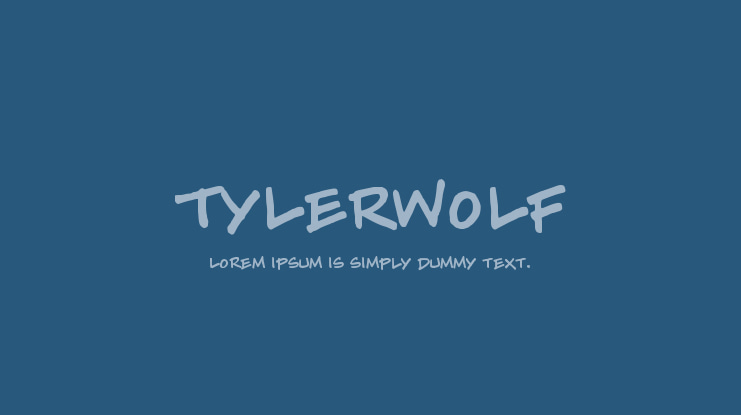 Tylerwolf Font