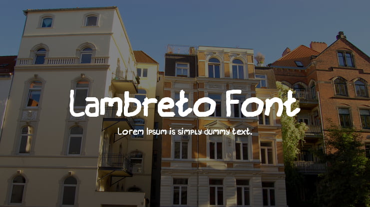 Lambreto Font