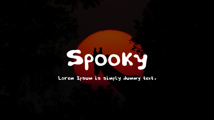 Spooky Font