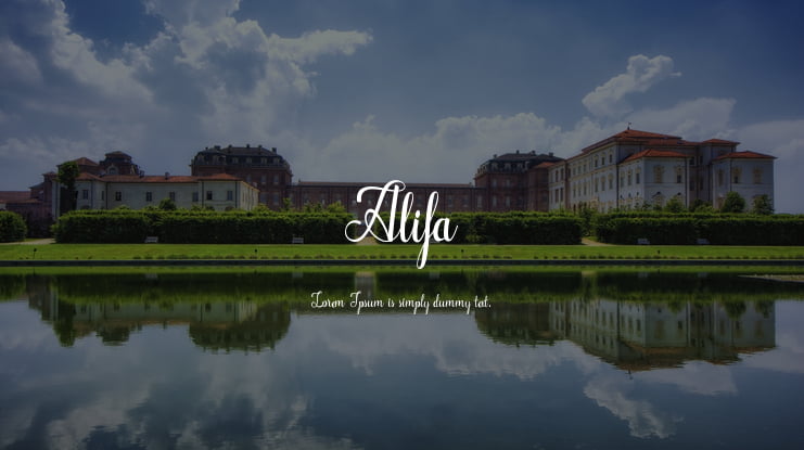 Alifa Font Family