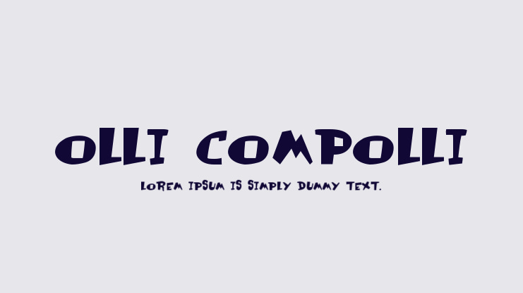 Olli Compolli Font
