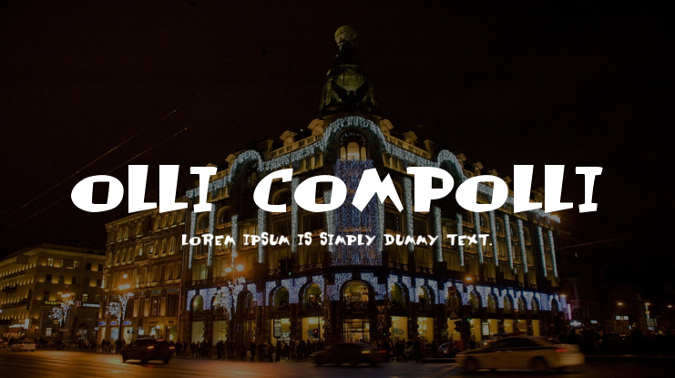 Olli Compolli Font
