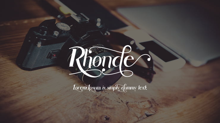 Rhonde Font