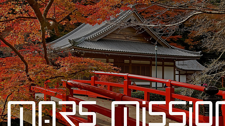 Mars Mission Font Family