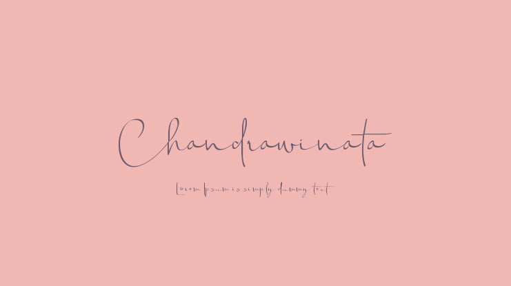 Chandrawinata Font Family