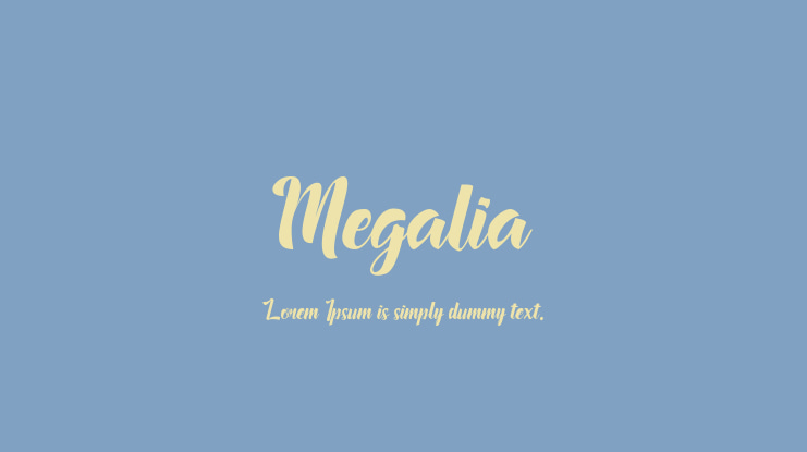 Megalia Font Family