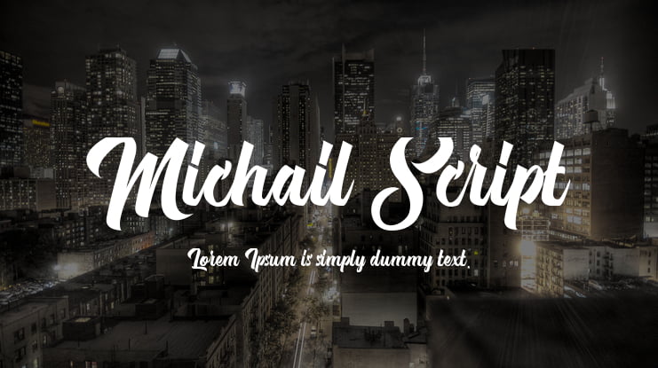 Michail Script Font