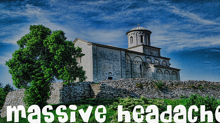 Massive Headache Font Family