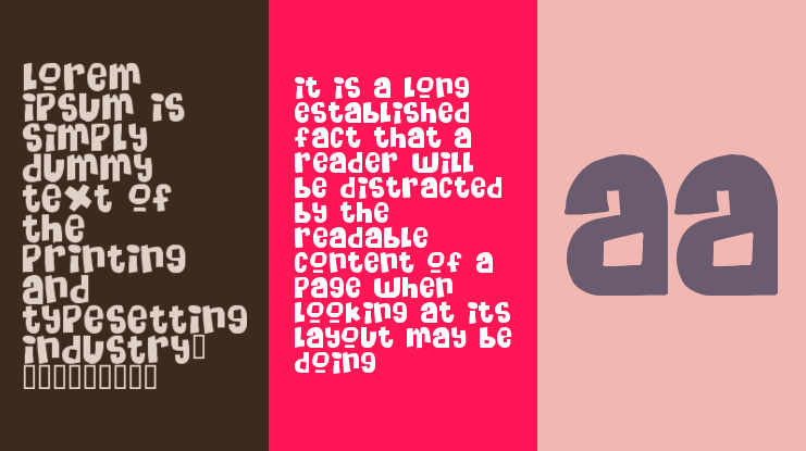 Massive Headache Font Family