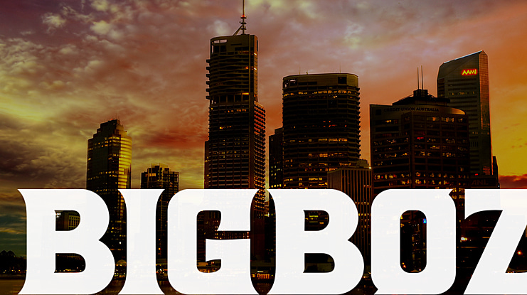 Bigboz Font