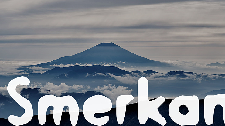 Smerkan Font