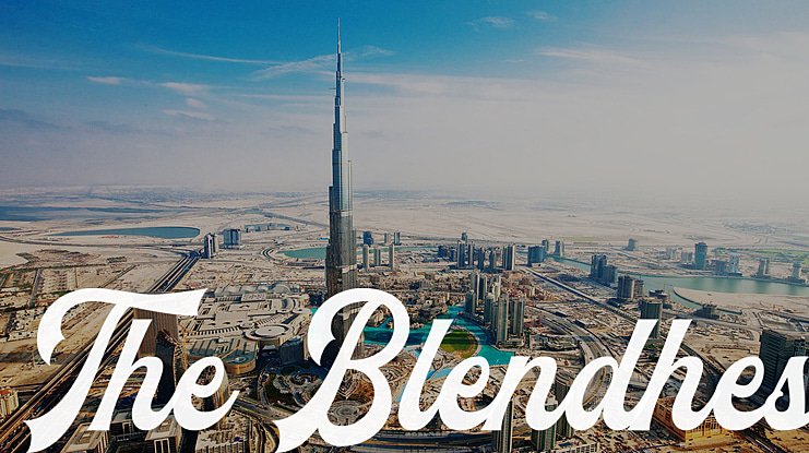 The Blendhes Font Family