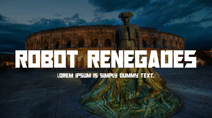 Robot Renegades Font Family