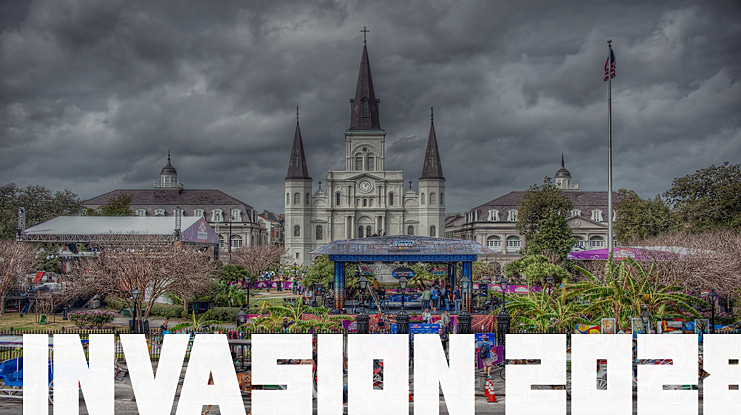 Invasion 2028 Font Family