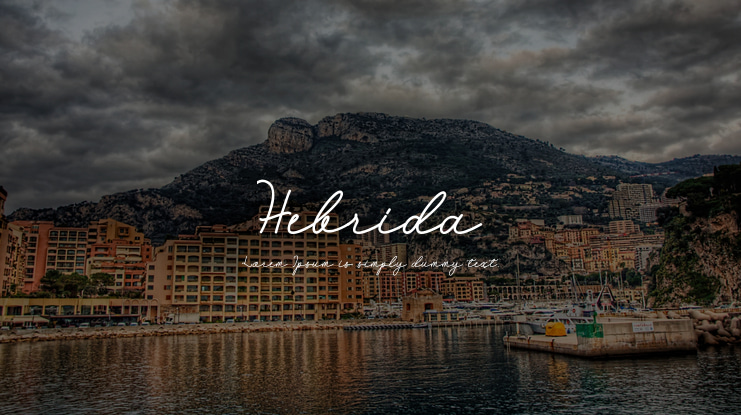 Hebrida Font