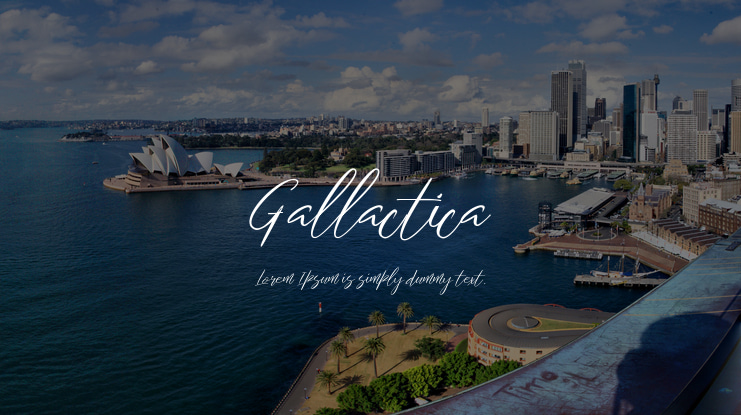Gallactica Font
