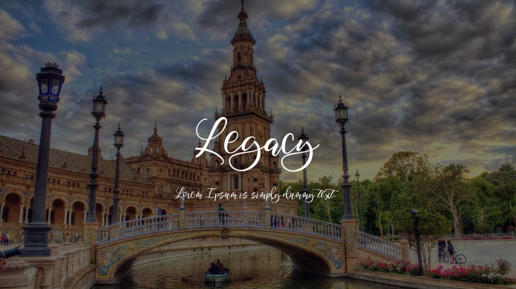 Legacy Font Family