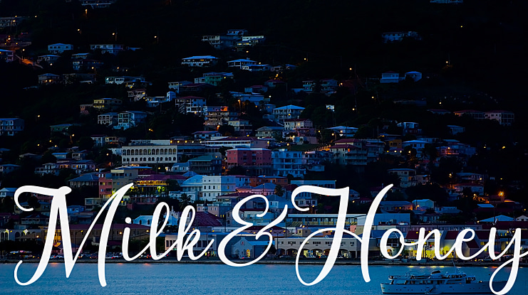 Milk&Honey Font