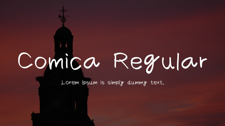 Comica Regular Font