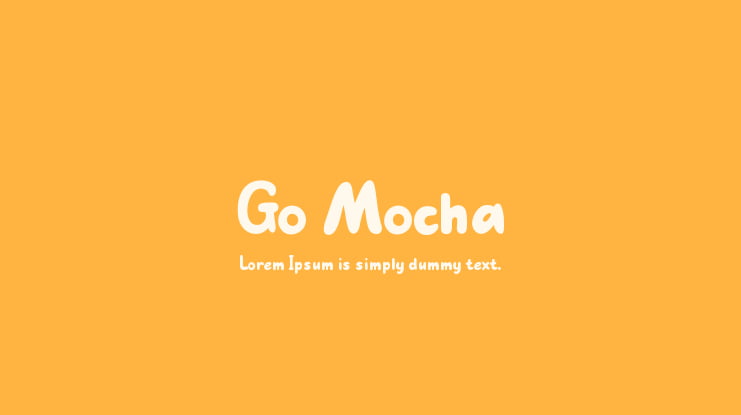 Go Mocha Font Family