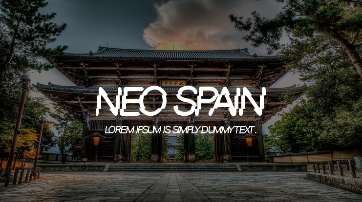Neo Spain Font