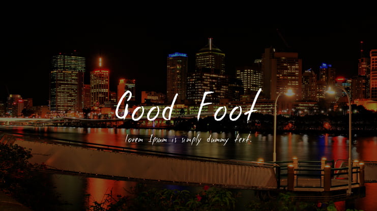 Good Foot Font