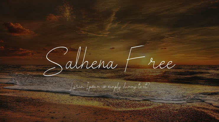 Salhena Free Font