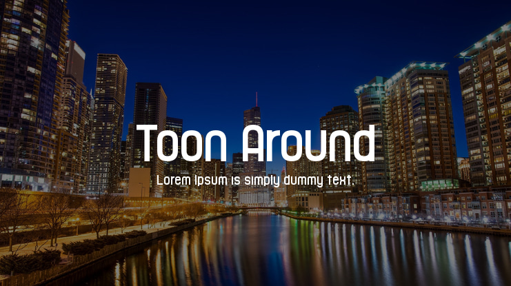 Toon Around Font