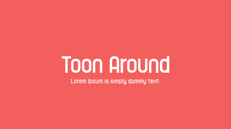 Toon Around Font