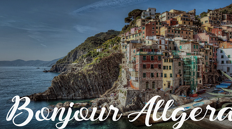 Bonjour Allgera Font