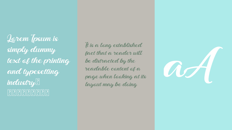 Bonjour Allgera Font