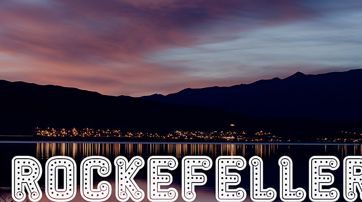 Rockefeller Font Family