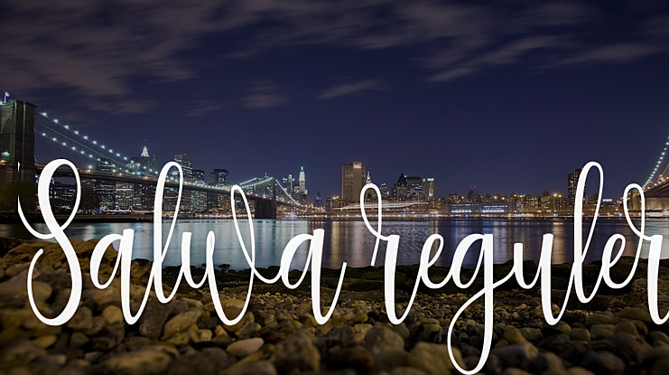 Salwa reguler Font