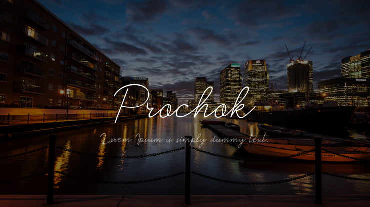 Prochok Font