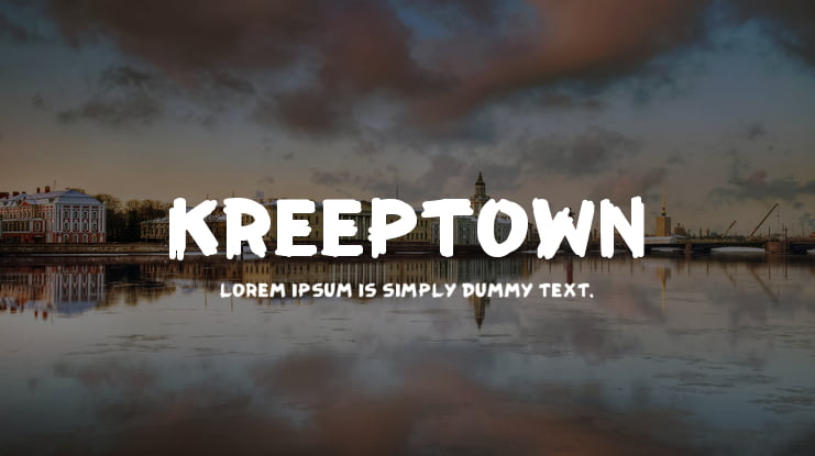 KreepTown Font