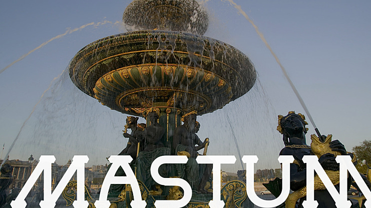 Mastum Font Family