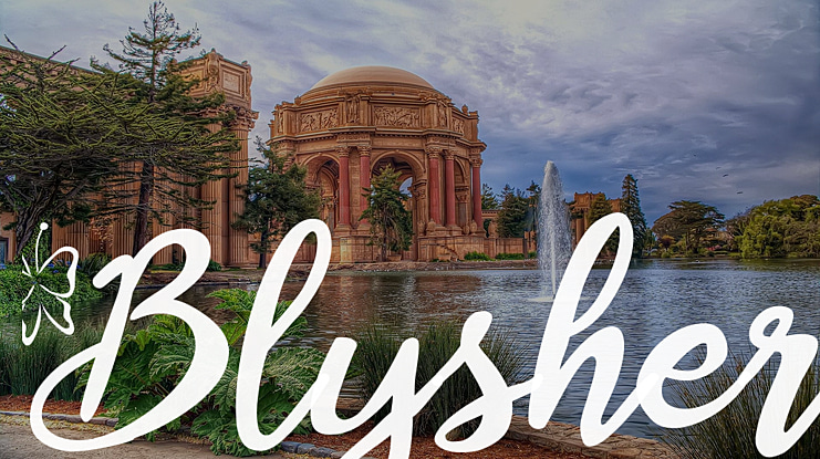 Blysher Font Family