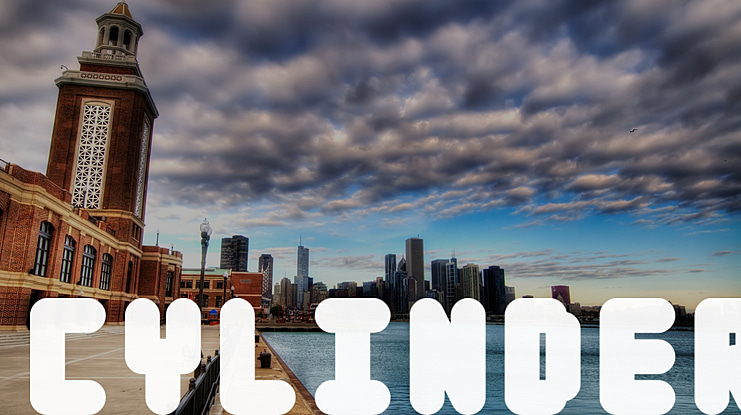 Cylinder Font Family