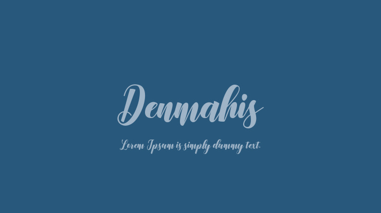 Denmahis Font