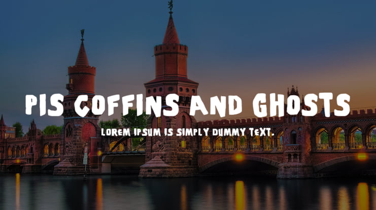 PiS Coffins and Ghosts Font