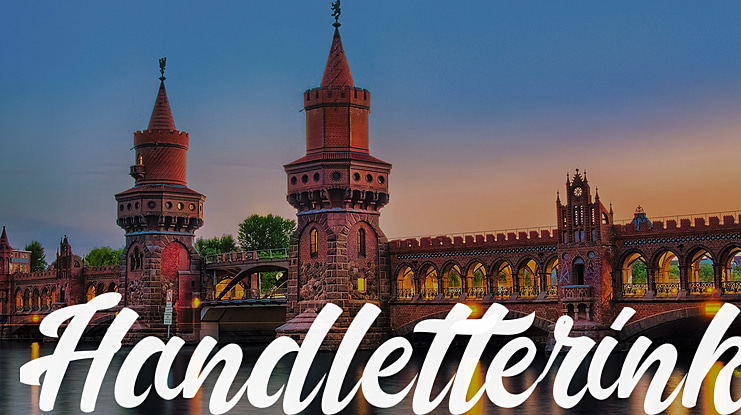 Handletterink Font