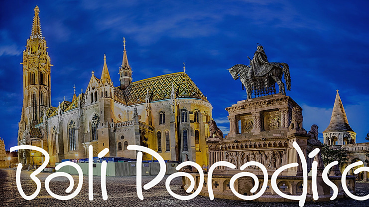 Bali Paradiso Font Family