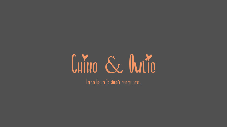 Chiko & Owlie Font