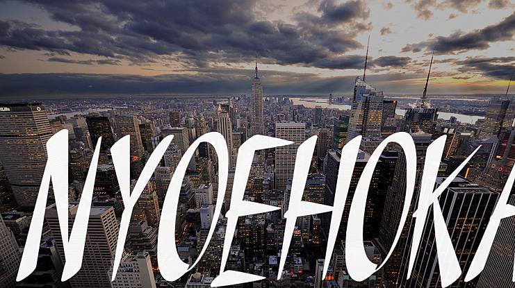 NYOEHOKA Font Family
