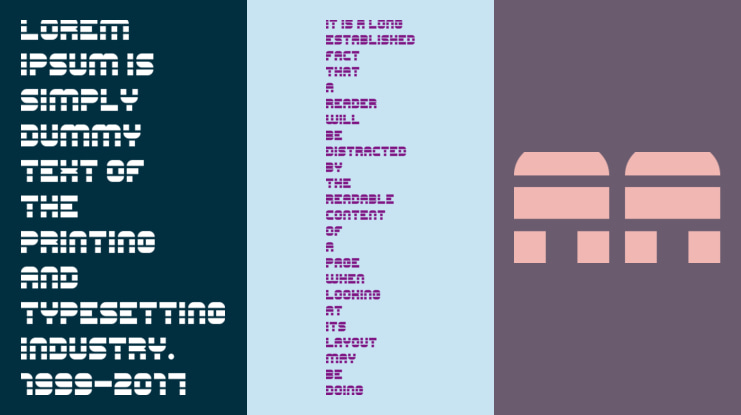 Construction Lines Font