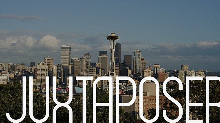 Juxtaposer Font