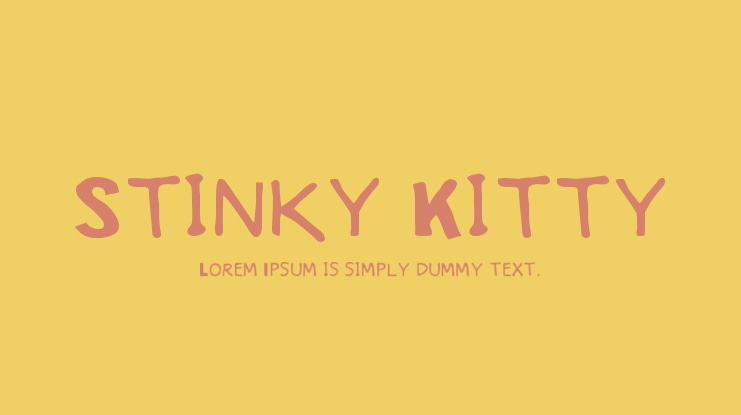Stinky Kitty Font