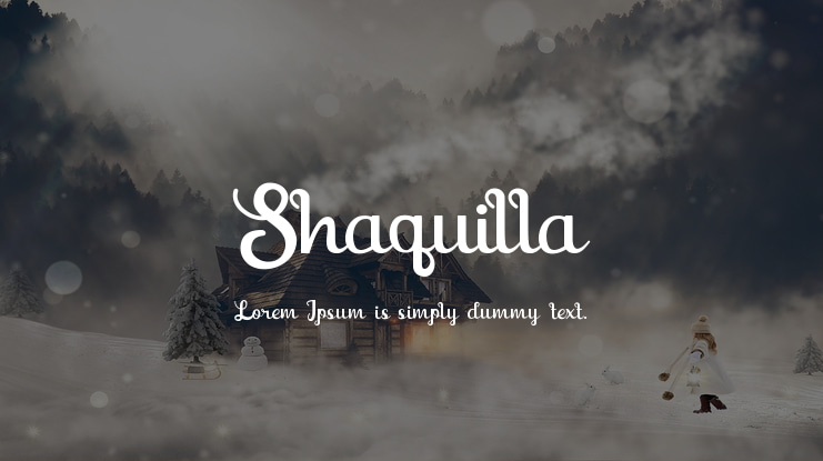 Shaquilla Font