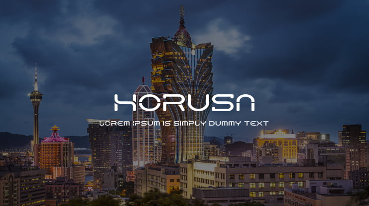 HorusN Font